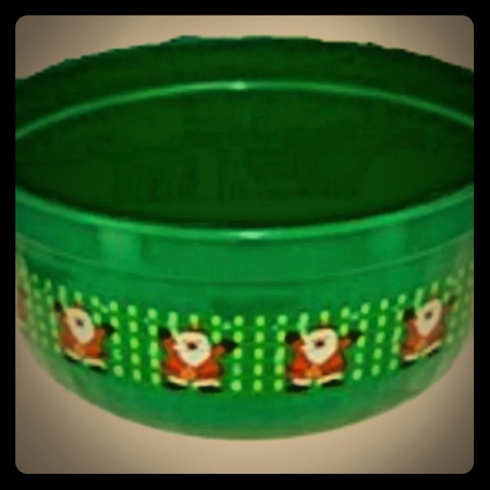 Pet Bowl Christmas Santa Claus Dogs or Cats
